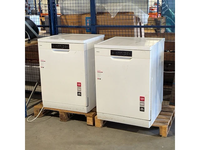 2x vaatwasser inventum, vvw6008aw - afbeelding 1 van  9