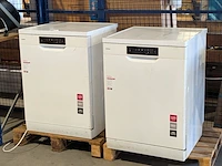 2x vaatwasser inventum, vvw6008aw