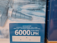 2x vaste- stoffilter en watervalpomp, hozelock, aquaforce 6000 - afbeelding 5 van  5