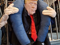 2x verkleedpakken vladimir putin en donald trump - afbeelding 3 van  3