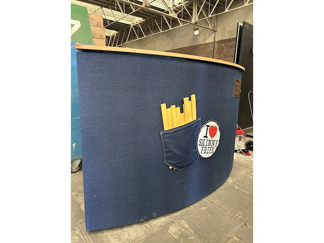 2x verkoopstand met flightcase - afbeelding 2 van  5