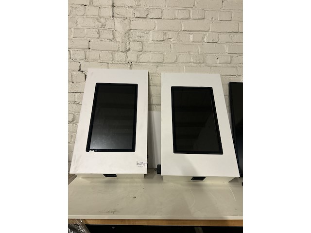 2x verkoopzuil met scanner - afbeelding 1 van  4