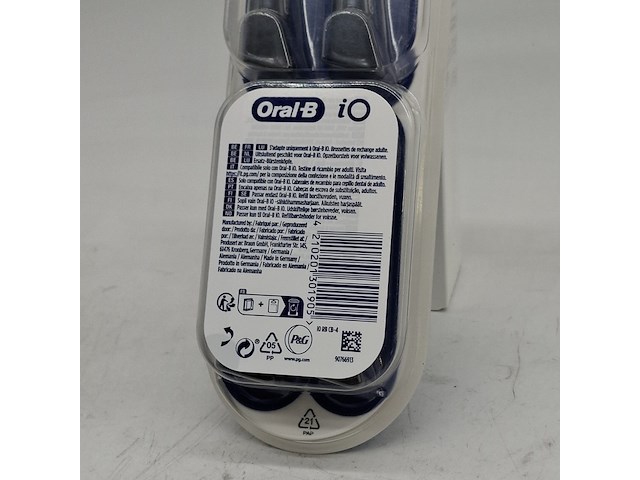 2x verpakking a 4x opzetstuk t.b.v tandenborstel, oral-b, io - afbeelding 3 van  8