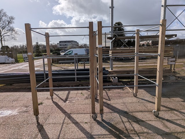 2x verrijdbaar rek - afbeelding 2 van  8