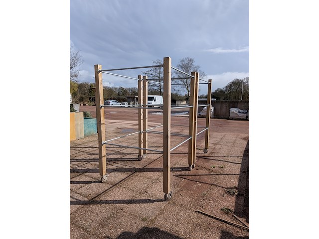 2x verrijdbaar rek - afbeelding 4 van  8