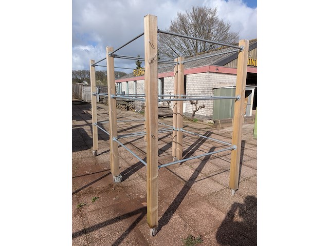 2x verrijdbaar rek - afbeelding 5 van  8