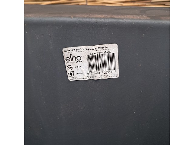 2x verrijdbare bloembak, elho, pure - afbeelding 3 van  11