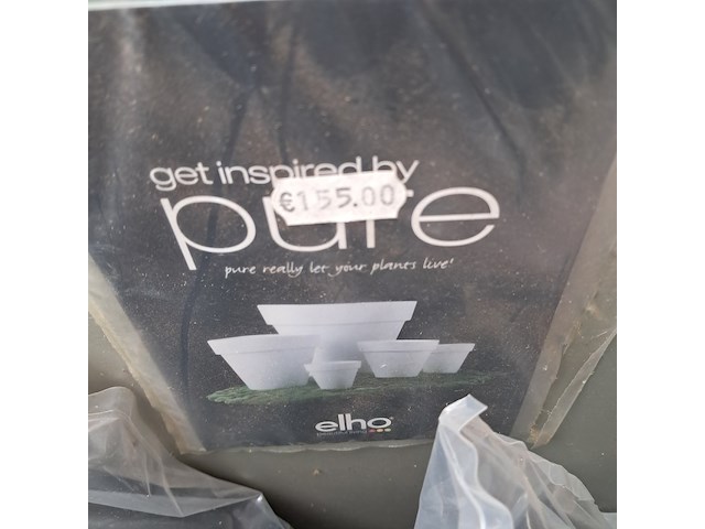 2x verrijdbare bloembak, elho, pure - afbeelding 10 van  11