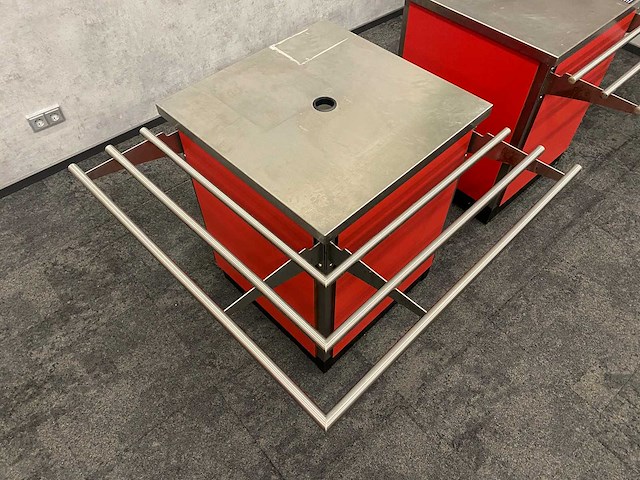 2x verrijdbare horeca uitgifte counter - afbeelding 7 van  12