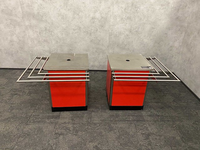 2x verrijdbare horeca uitgifte counter - afbeelding 1 van  12