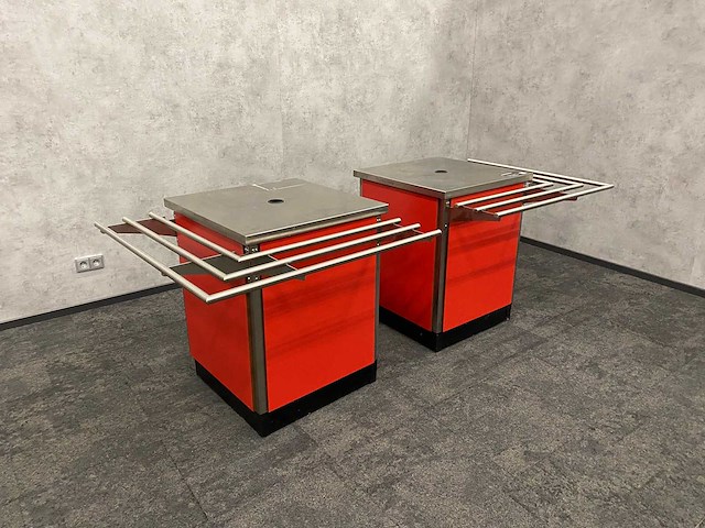 2x verrijdbare horeca uitgifte counter - afbeelding 6 van  12