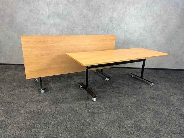 2x verrijdbare klaptafel 200x80 - afbeelding 1 van  12