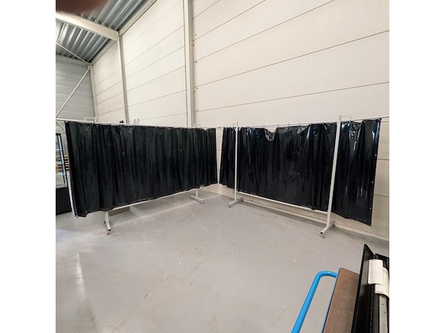 2x verrijdbare lasscherm - afbeelding 1 van  7