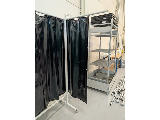 2x verrijdbare lasscherm - afbeelding 5 van  7