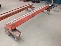 2x verrijdbare metalen bok - afbeelding 3 van  8