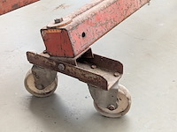 2x verrijdbare metalen bok - afbeelding 6 van  8