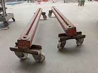 2x verrijdbare metalen bok - afbeelding 8 van  8