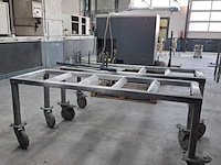 2x verrijdbare metalen frame - afbeelding 2 van  3