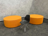 2x verrijdbare poef ø120 - afbeelding 7 van  10