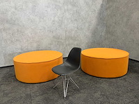 2x verrijdbare poef ø120 - afbeelding 10 van  10