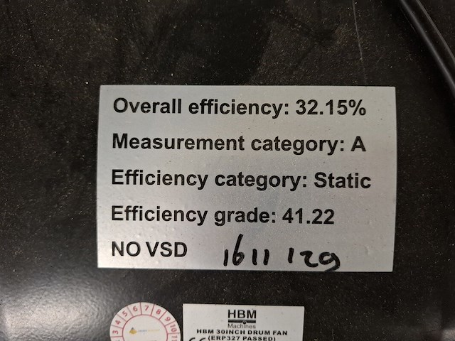 2x verrijdbare ventilator hbm, 9266, bouwjaar 2019 - afbeelding 4 van  7