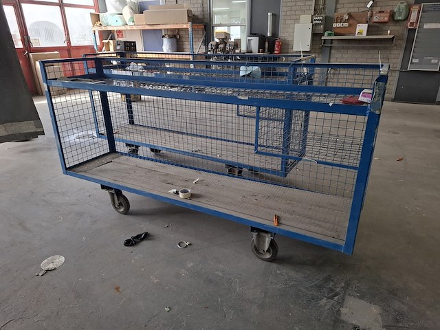 2x verrijdbare werkplaats stelling - afbeelding 1 van  4