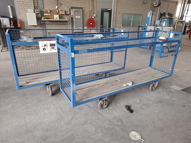 2x verrijdbare werkplaats stelling - afbeelding 2 van  4