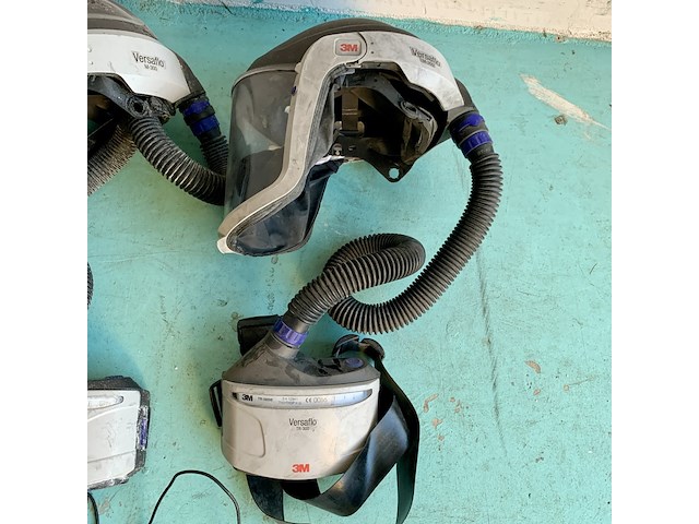 2x versaflo aanblaasunit met vizierhelm, 3m, tr-300 m300 - afbeelding 2 van  5