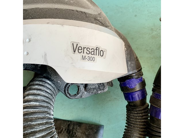 2x versaflo aanblaasunit met vizierhelm, 3m, tr-300 m300 - afbeelding 3 van  5
