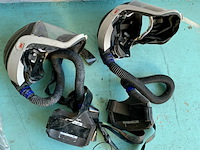 2x versaflo aanblaasunit met vizierhelm, 3m, tr-300 m300 - afbeelding 5 van  5