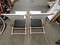 2x verstelbare tuin/ligstoelen - afbeelding 3 van  4