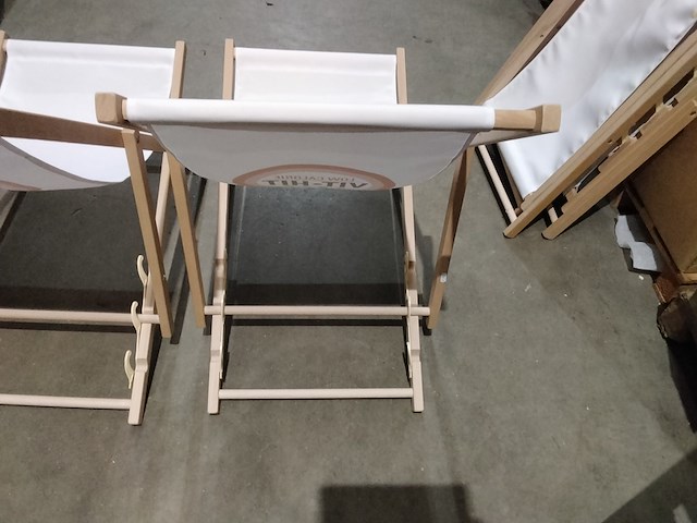 2x verstelbare tuin/ligstoelen - afbeelding 4 van  4
