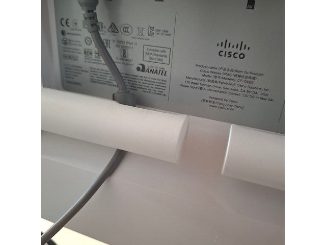 2x video vergaderscherm, cisco, cp-dx80-k9 v13 - afbeelding 3 van  13
