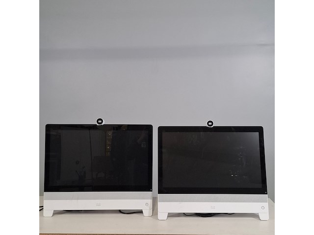 2x video vergaderscherm, cisco, cp-dx80-k9 v13 - afbeelding 1 van  13