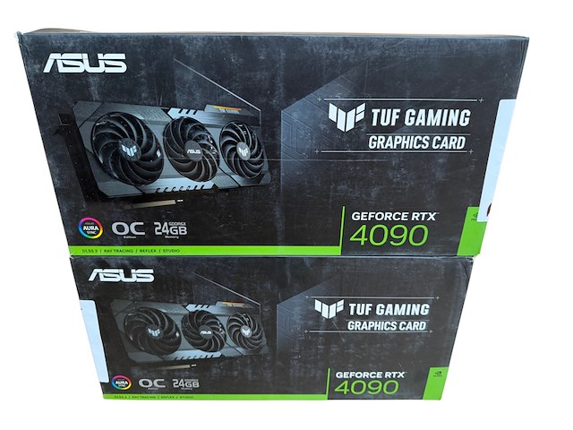 2x videokaart, asus, geforce rtx 4090 - afbeelding 1 van  18