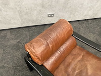 2x vintage lederen fauteuil 1960s - afbeelding 5 van  17