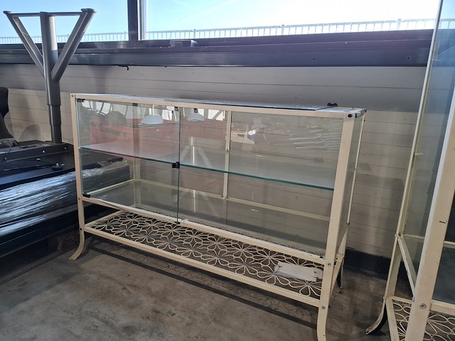 2x vintage vitrine - afbeelding 6 van  9