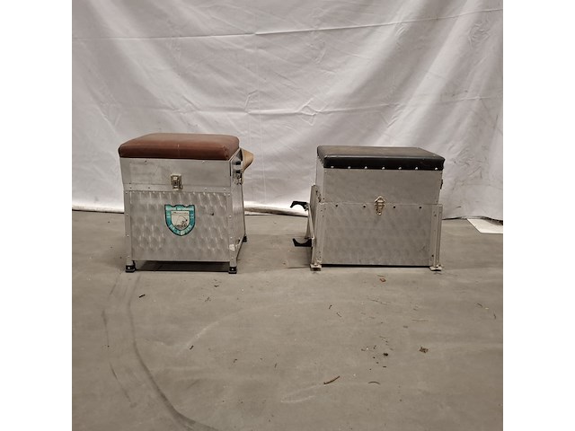 2x viskoffer met inhoud - afbeelding 1 van  19