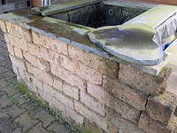 2x visvijver met stenenombouw en 1x pomp - afbeelding 5 van  18