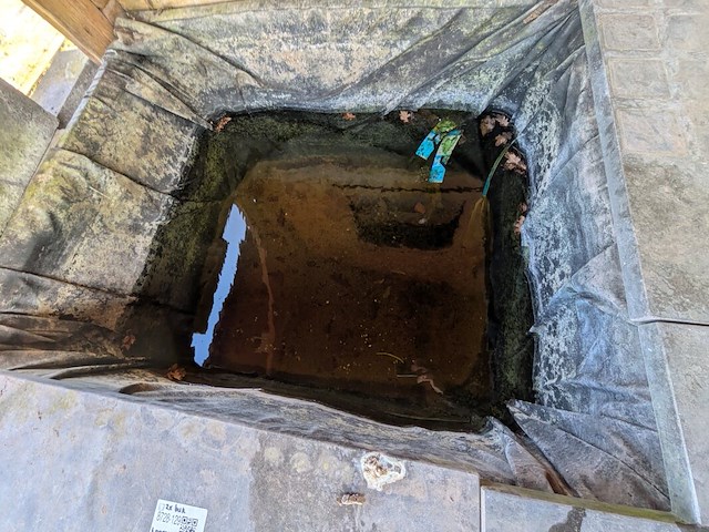 2x visvijver met stenenombouw en 1x pomp - afbeelding 10 van  18