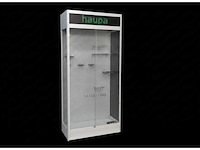 2x vitrinekast haupe, showkast - afbeelding 1 van  6