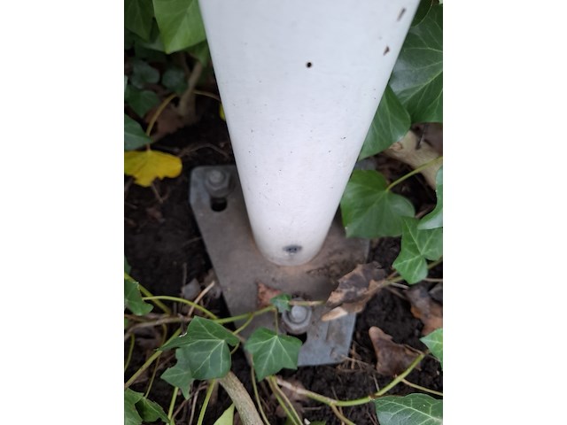 2x vlaggenmast - afbeelding 2 van  3