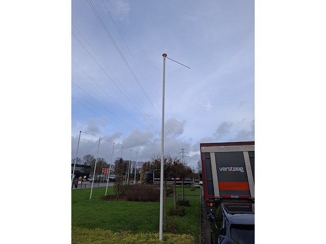 2x vlaggenmast - afbeelding 3 van  3
