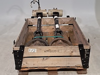 2x vlinderklep afsluiter