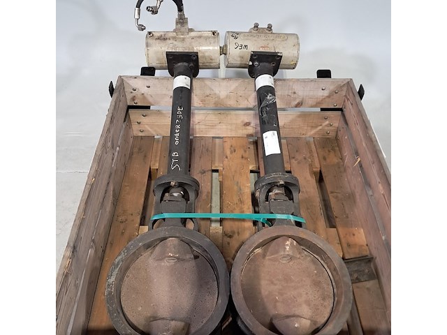 2x vlinderklep afsluiter - afbeelding 3 van  10