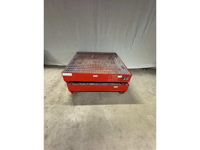 2x vloeistof opvangbak, rood - afbeelding 1 van  4