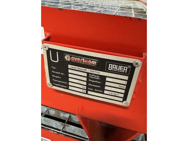 2x vloeistof opvangbak, rood - afbeelding 4 van  4