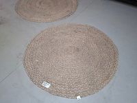 2x vloerkleed | rond - afbeelding 1 van  3