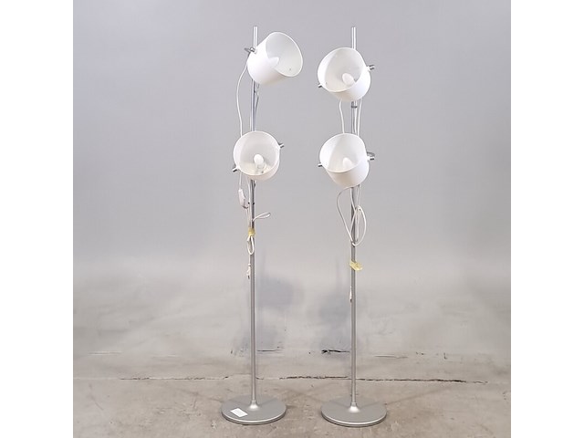 2x vloerlamp, ikea svirvel, g1402 - afbeelding 1 van  7