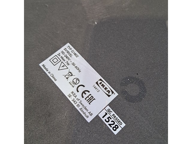 2x vloerlamp, ikea svirvel, g1402 - afbeelding 7 van  7